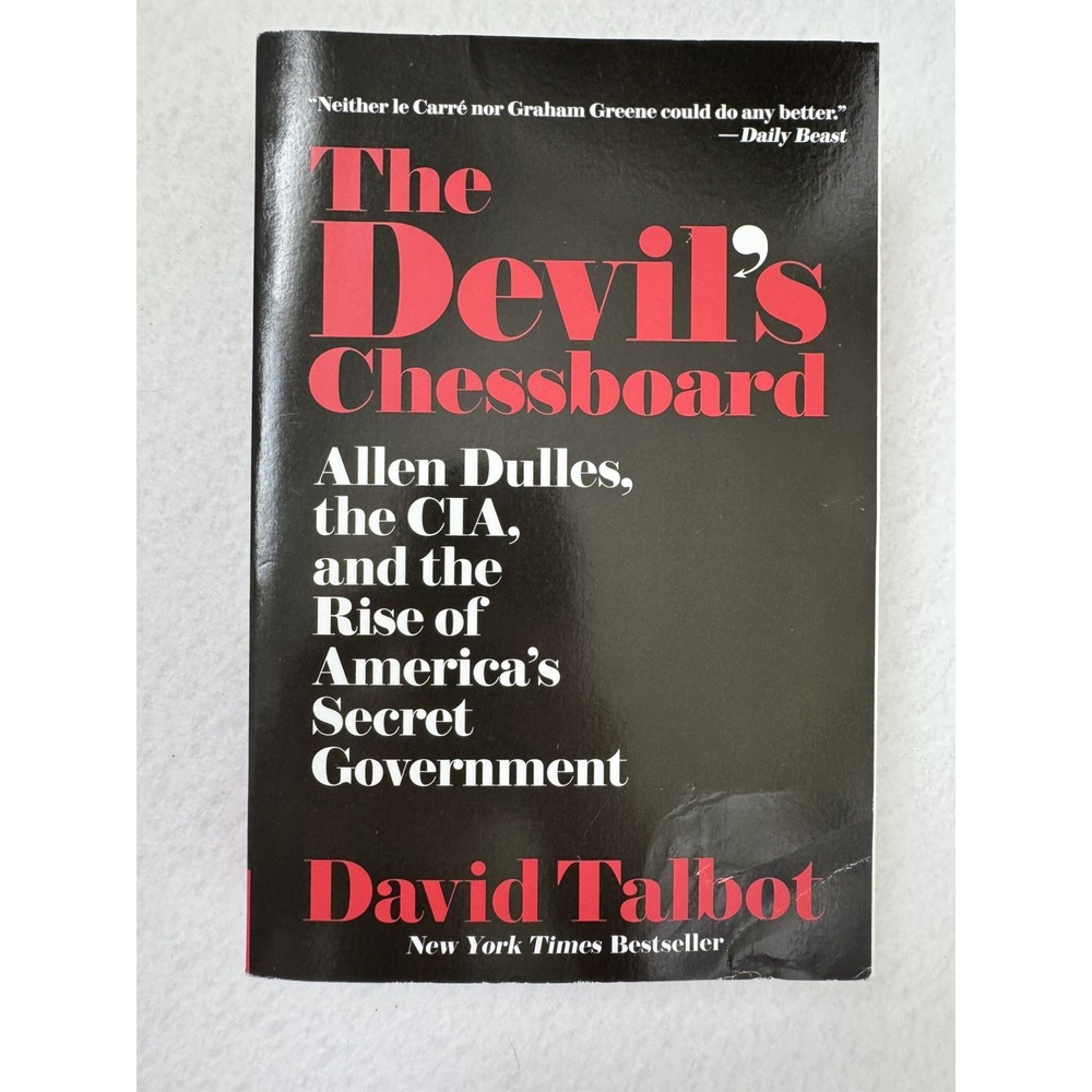 The Devil's Chessboard David Talbot Allen Dulles CIA Secret Government Paperback